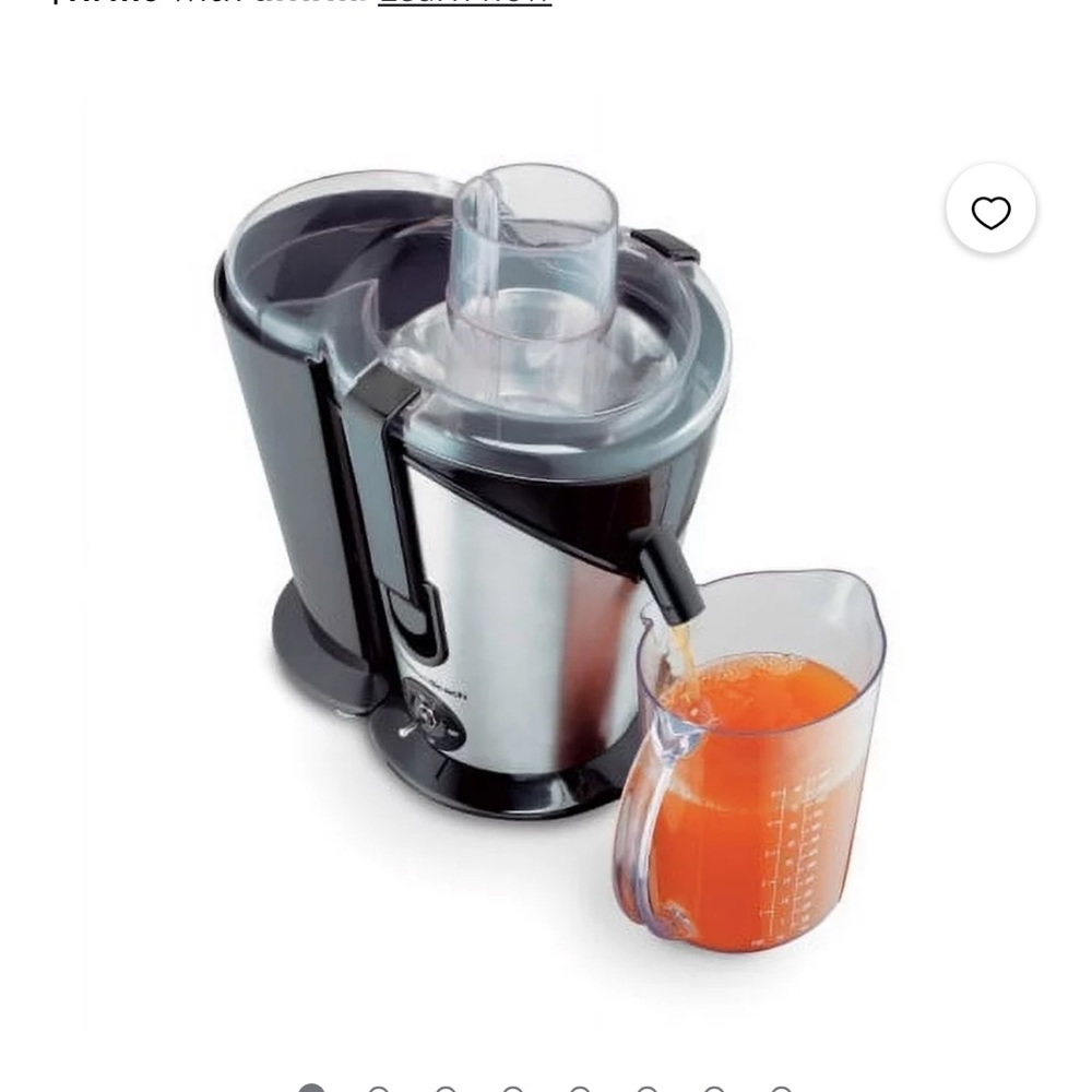 Hamilton beach juicer